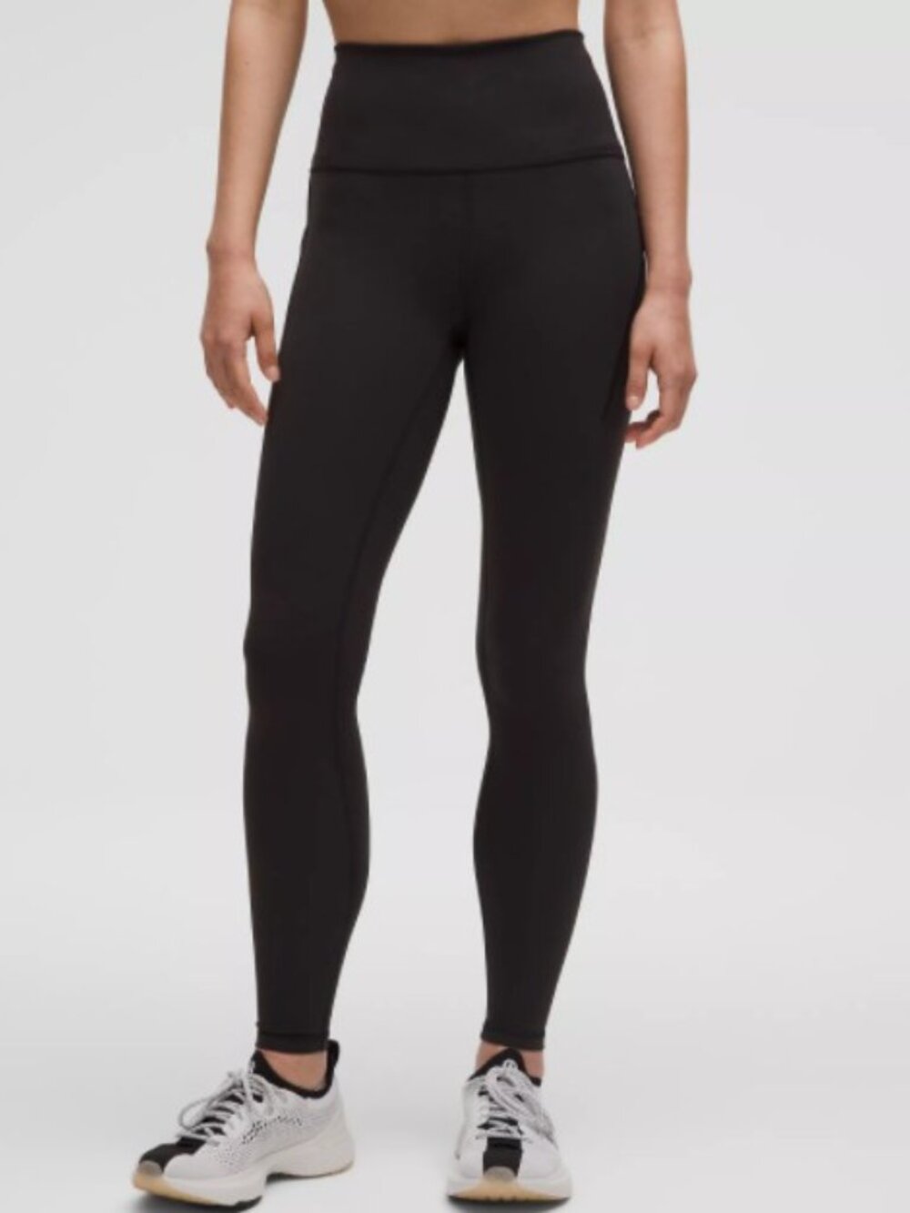 Lululemon Wunder Train High-Rise Tight 28" Black Size 6 Everlux Training Legging